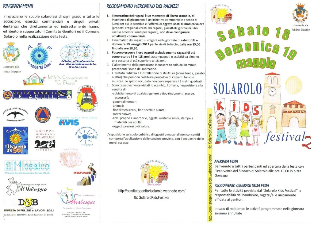 solarolo kid festival 2013